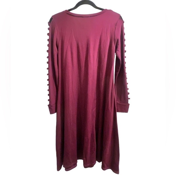 Ricki's Women's Dress Size S Burgundy - Picture 10 of 12